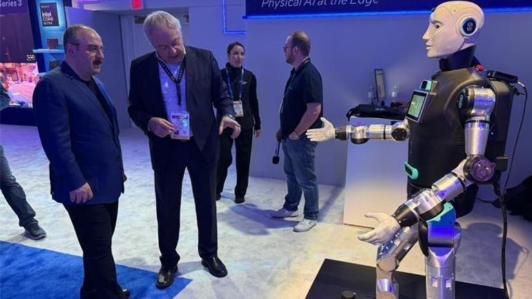 CES 2026’ya Türkiye damgası Türk girişimler dünya sahnesinde: Robot baristalar iş başında