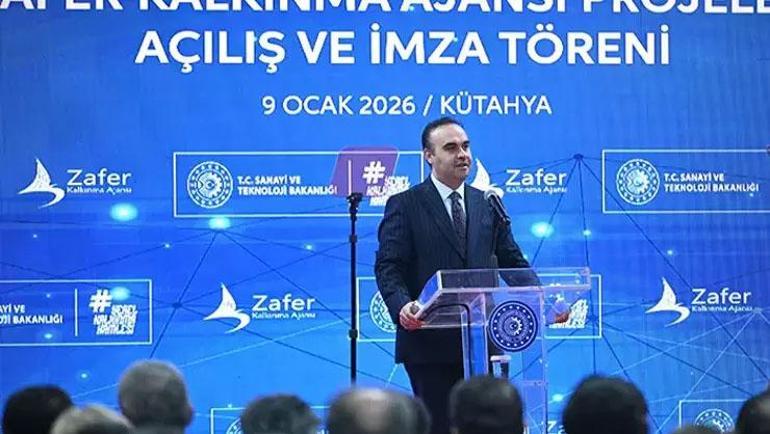 Kütahyaya 1.1 milyarlık 4 yeni yatırım Bakan Kacır: İnovasyonda liderliğe taşıyacak