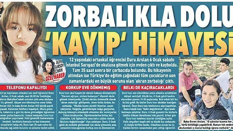 Zorbalıktan kaçan çocuklar