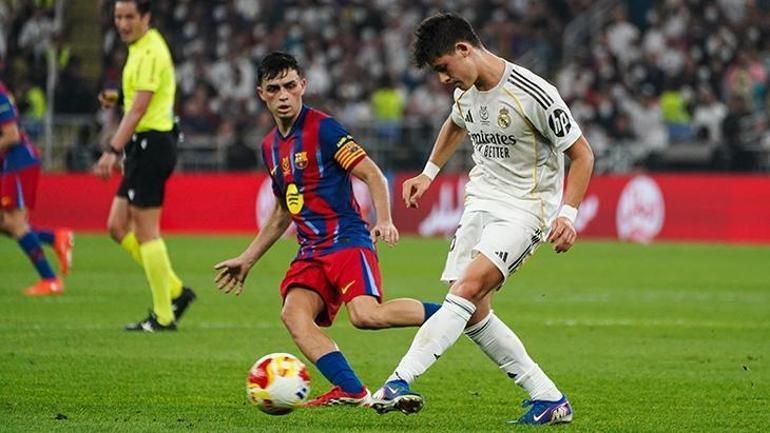 Yenilgi sonrası Arda sinirlerine hakim olamadı Barcelonada Pedriyi itti