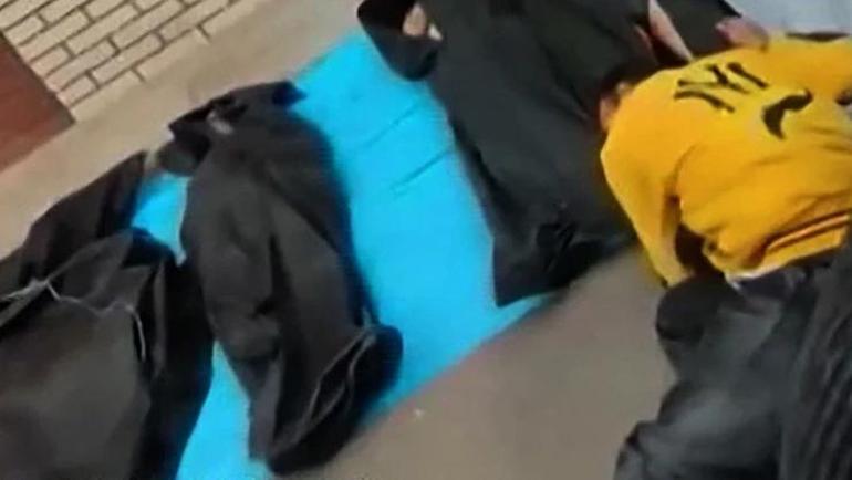 İranda kan gövdeyi götürüyor Ceset torbaları sokaklara taştı İsrail ordusu hazır durumda