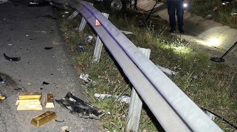 Zırhlı araç takla attı, altınlar buhar oldu Kuyumculara seri numara uyarısı