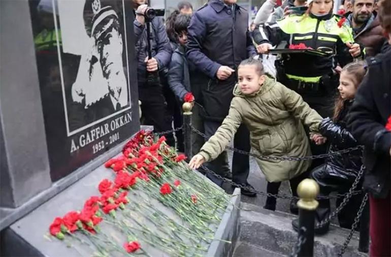 Diyarbakırda şehit edilen Gaffar Okkan ve 5 polis memuru törenle anıldı