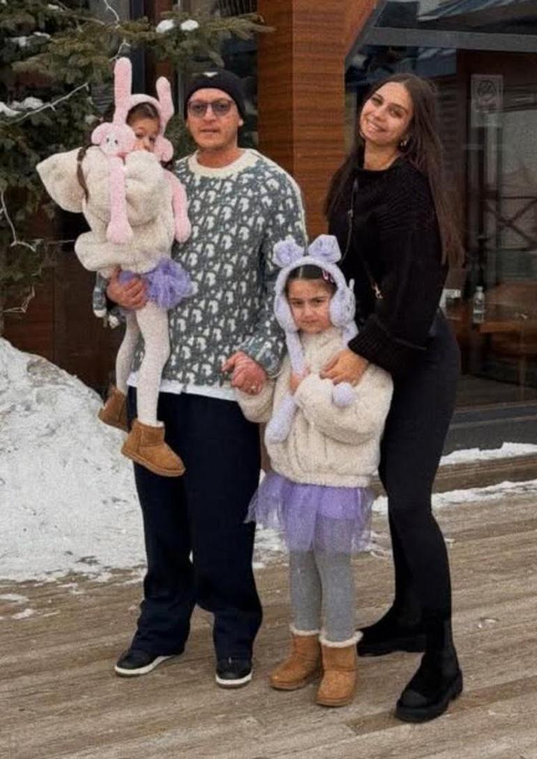 Mesut Özil ve Amine Gülşe kızlarıyla Ulludağda tatilde