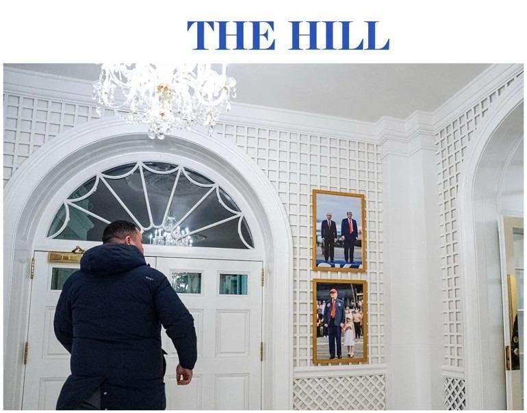 Beyaz Saray’da dikkat çeken kare: ABDde gündem Putin fotoğrafı