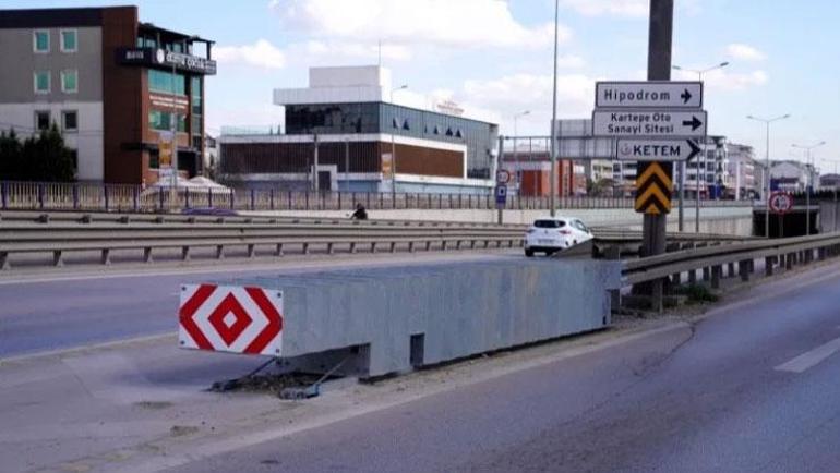 Trafik güvenliği için kritik adım: D-100deki riskli kavşaklara çarpışma yastığı önlemi