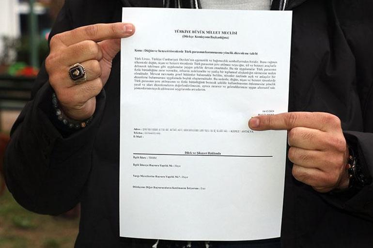 TBMM’ye ‘Düğünlerde Türk parası zarar görüyor’ dilekçesi: Yasal düzenleme talebi