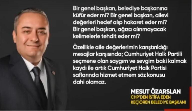 CHPde WhatsApp depremi Mesut Özarslandan Özgür Özel hakkında suç duyurusu