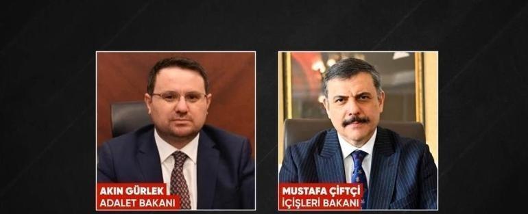 Kabinede revizyon Adalet Bakanı ve İçişleri Bakanı değişti