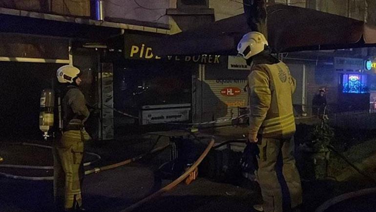 İstanbulda marangoz atölyesinde yangın Mahsur kalan 11 kişi kurtarıldı