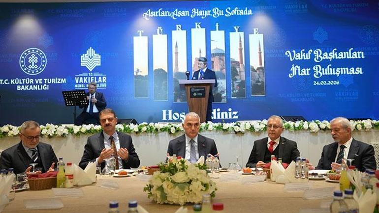 Bakan Ersoy: Vakıflar günde 100 bin vatandaşımıza iftar veriyor