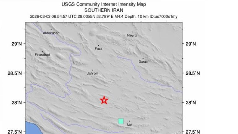 İranda savaşın gölgesinde 4.3lük sarsıntı Depremi atılan füzeler mi tetikledi