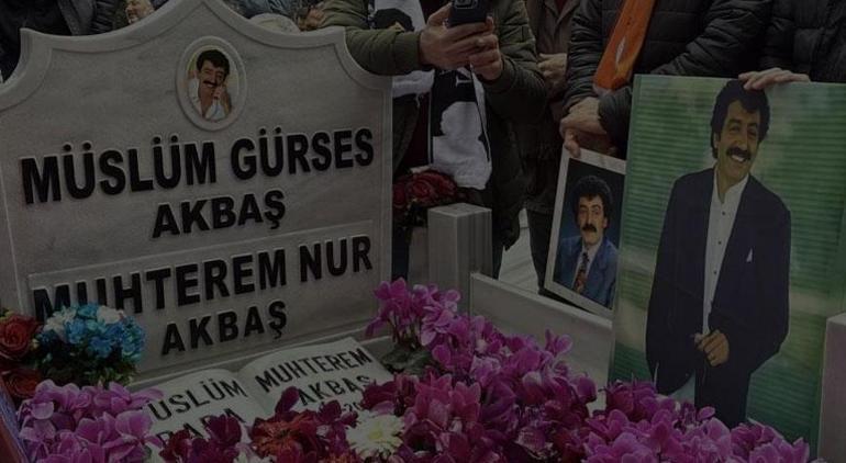 Müslüm Gürses vefatının 13. yılında kabri başında anıldı