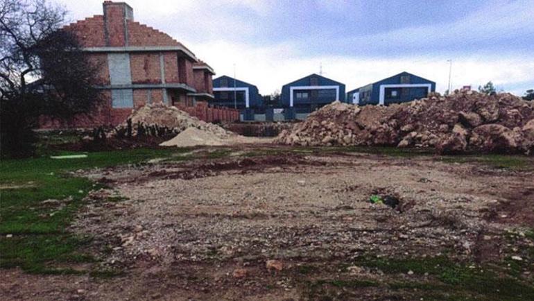 Roma Dönemine ait sarnıç yok edildi İş makinesiyle tahrip edilen kültür varlığı için suç duyurusu