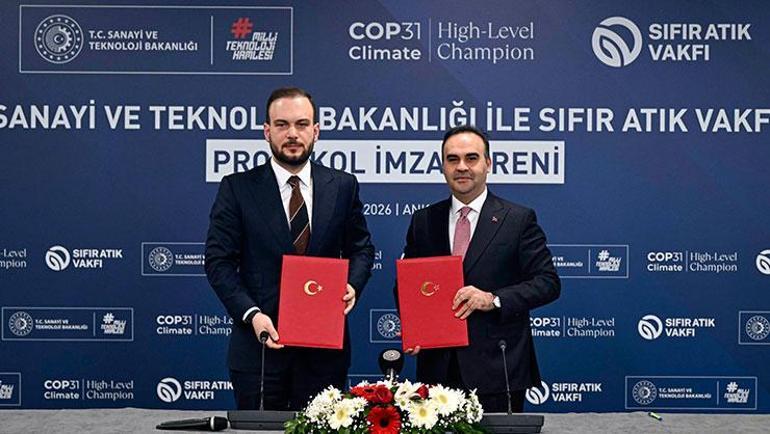 Sıfır atık için imzalar atıldı Sanayi ve Teknoloji Bakanlığı ile Sıfır Atık Vakfı arasında işbirliği protokolü