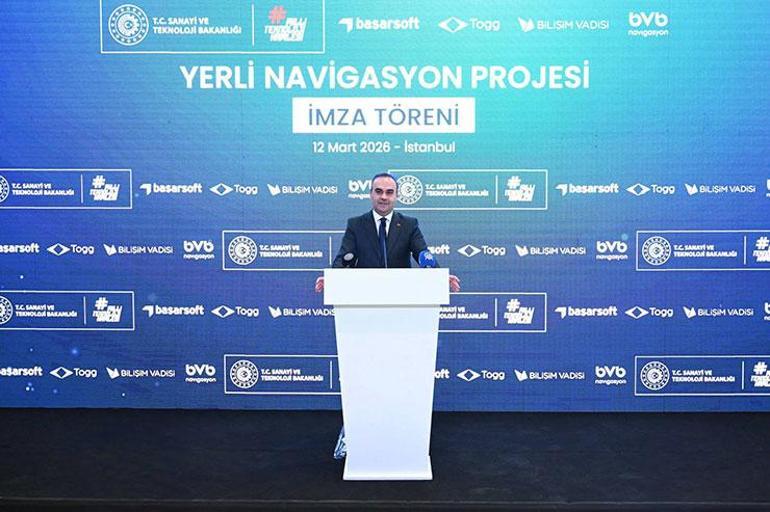 Türkiye’nin “yerli navigasyonu” için imzalar atıldı