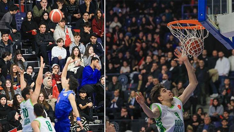 Okul Sporları Finali NBA maçını aratmadı