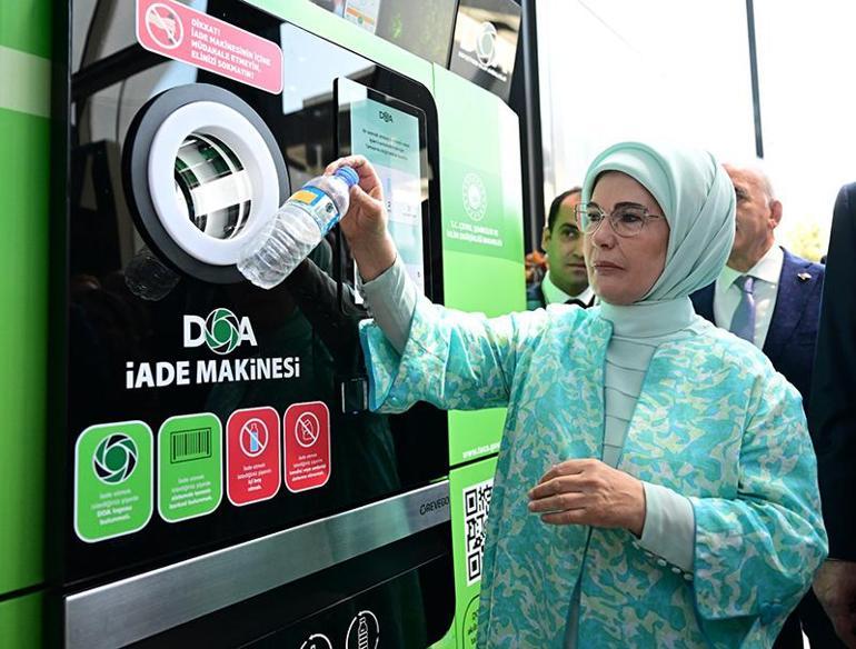 Emine Erdoğan öncü olmuştu: 90 milyon ton dönüştürüldü Sıfır Atık Projesinde rekor tasarruf
