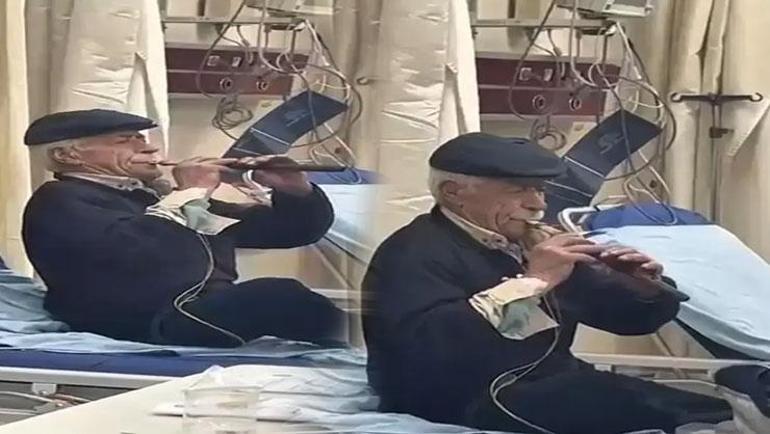 Acımı hafifletiyor dedi, kolunda serumla mey çaldı Acil serviste ilginç görüntü