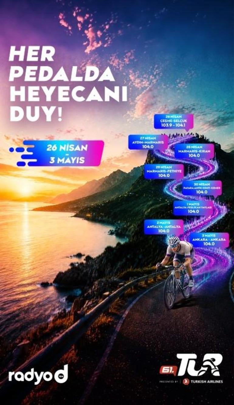 Büyük yarışın nabzı Radyo D ve Dream Türkte atacak Geri sayım başladı