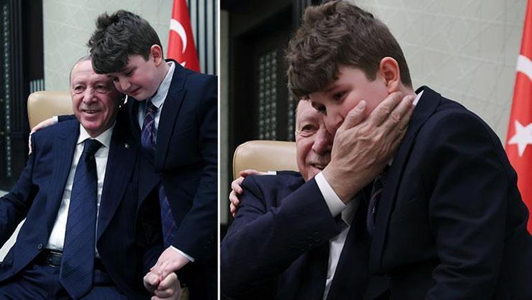 Cumhurbaşkanı Erdoğan, 23 Nisanda çocuklarla bir araya geldi: Beştepede duygusal anlar