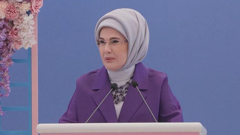 Cemre Çarşısının kapıları iyiliğe açıldı Emine Erdoğan: Aile her sorunun çözüm merkezidir