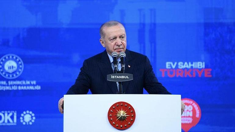 100 bin TOKİ konutu sahibini buluyor Cumhurbaşkanı Erdoğan: İstanbulda tek çözüm kentsel dönüşüm