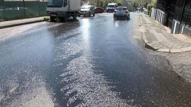 Ataşehir’de günlerdir boşa akan su isyan ettirdi 1 haftadır akıyor parası bizden çıkıyor