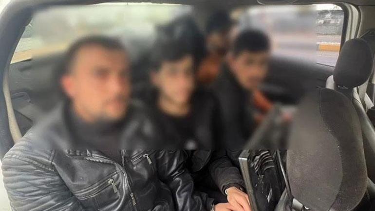 Taksiyle göçmen kaçıran sürücüleri polis böyle yakaladı 334 bin TL ceza