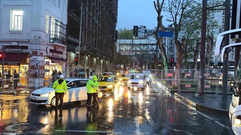 İstanbulda bazı yollar trafiğe kapatıldı
