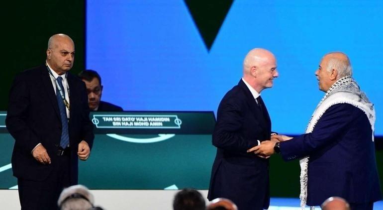 FIFA Kongresi’nde tarihi rest ‘Biz acı çekiyoruz, bu adamın elini sıkmam’