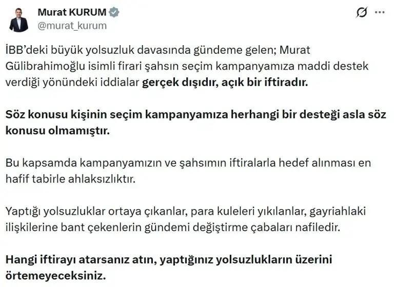 Bakan Kurumdan seçim kampanyasına destek iddialarına yalanlama: Açık bir iftiradır