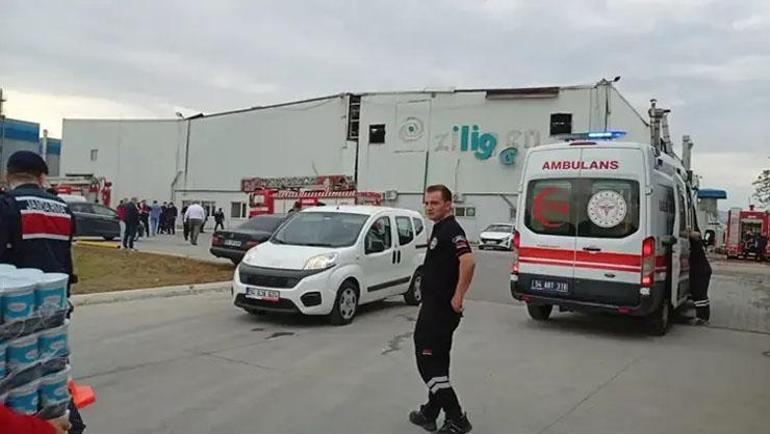 Hendek OSB’de fabrikada patlama 1i ağır 8 yaralı