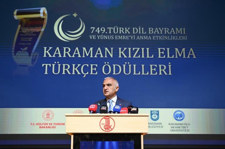 Bakan Mehmet Nuri Ersoydan gençlere Türkçeye sahip çıkma çağrısı