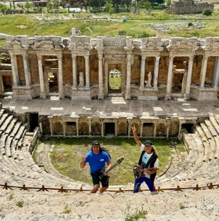 Metallica grubunun üyeleri Türkiyede İlham topluyoruz