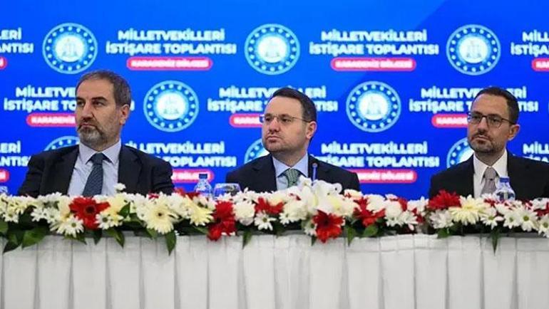 Bakan Gürlek, Karadeniz Bölgesi milletvekilleriyle bir araya geldi