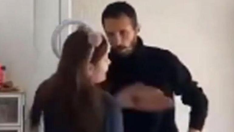 TikTok canlı yayınında eşine şiddet uyguladı Kapa çeneni