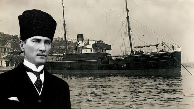 Atatürk kendisine doğum günü olarak 19 Mayısı seçmişti... O vapurun izinde, hep senin peşinde