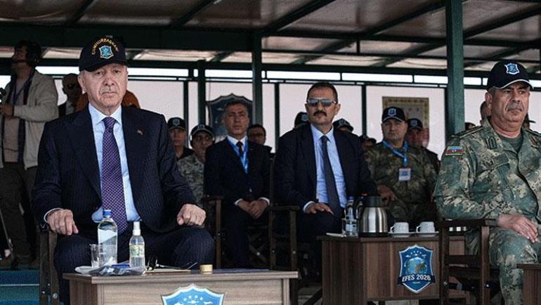 Erdoğandan EFES-2026 Tatbikatında dünyaya mesaj: Türk ordusu istikrarın güvencesidir