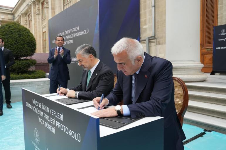 Müze ve ören yerlerinde dijital dönüşüm hamlesi Yerli ve milli altyapıyla yeni dönem başladı
