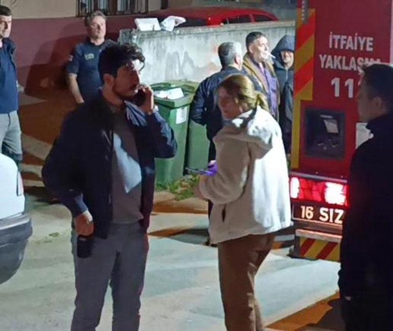 Bursada dehşet gecesi Eski karısının oturduğu evi molotofla ateşe verdi