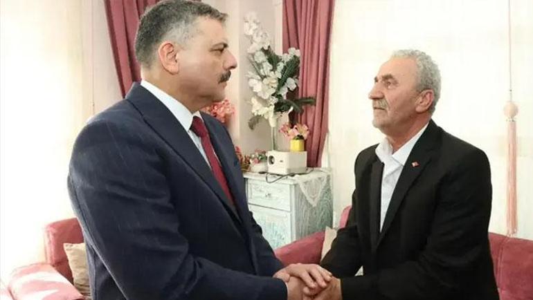 Bakan Çiftçi, Konyada şehit Ali Tekenin ailesine ziyarette bulundu
