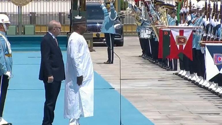 Nijer Cumhurbaşkanı Abdurrahman Tchiani Ankarada