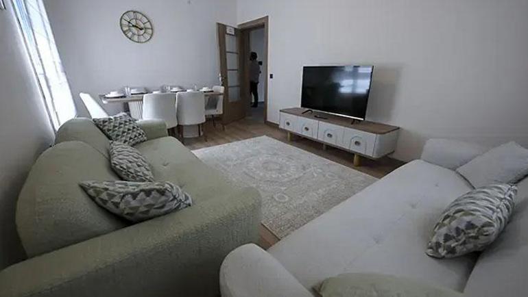 Yaklaşık 20 bin konut TOKİnin 64 ilde satışa sunacağı örnek daire görüntülendi