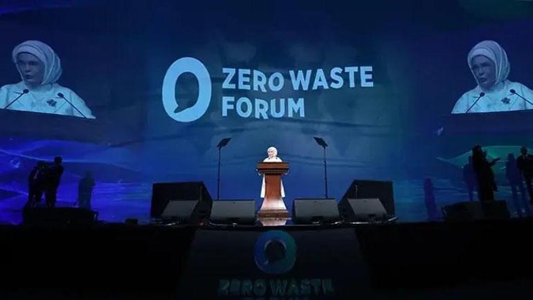 Sıfır Atık Forumu 2026nın açılış konuşmasını Emine Erdoğan yaptı Tarihi bir buluşma