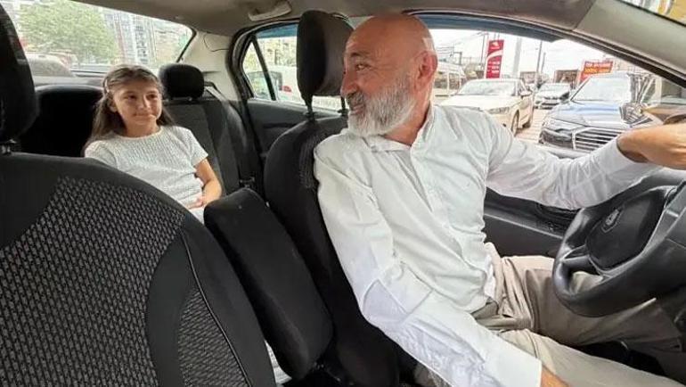 Taksici küçük kızı ölümden kurtardı Dikiz aynasından fark edince hastaneye koştu