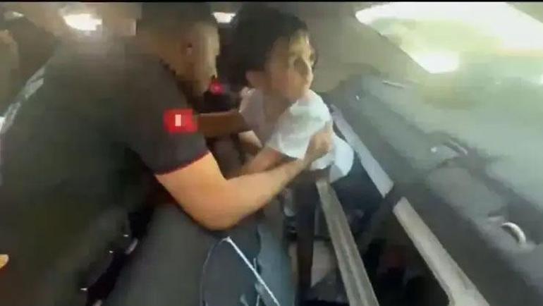 Saatlerce aranan çocuğun aracın bagajında kilitli kaldığı ortaya çıktı