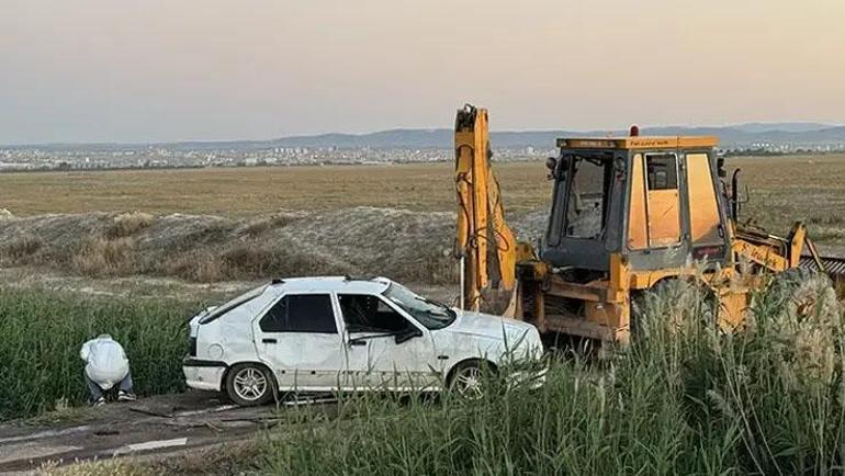 Karamanda facia gibi kaza Dereye uçan araçta 3 çocuk öldü 4 kişi yaralandı