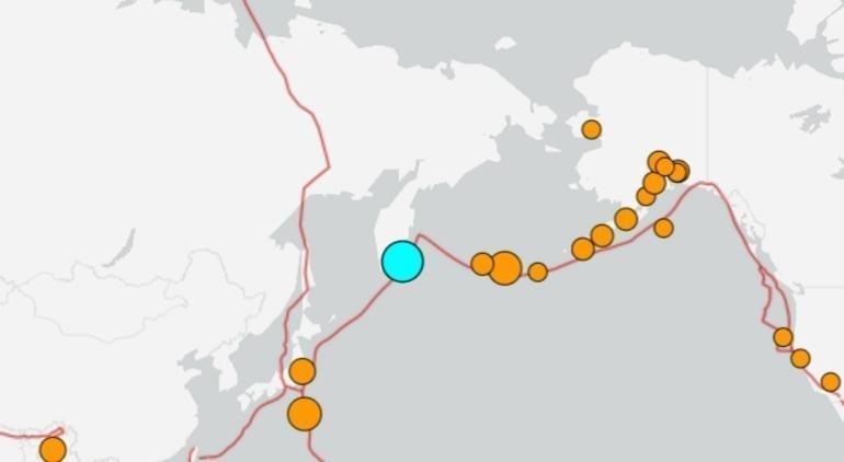 Rusyada 6.6 büyüklüğünde deprem