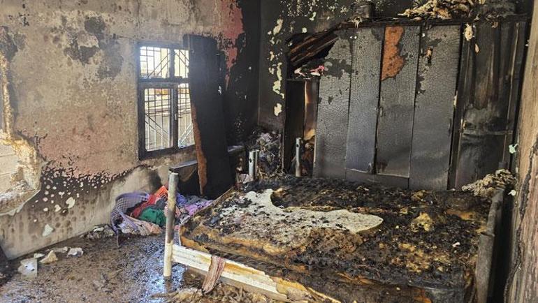 Mardinde ev yangını: 7 yaşındaki çocuk öldü, 3ü çocuk 5 yaralı